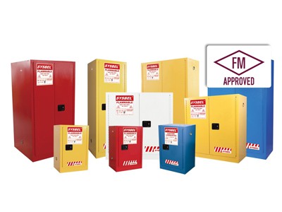 Gabinetes de seguridad para productos químicos líquidos inflamables SYSBEL FM